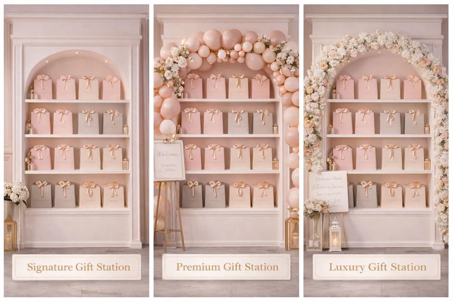 Gift Station Styling Upgrades