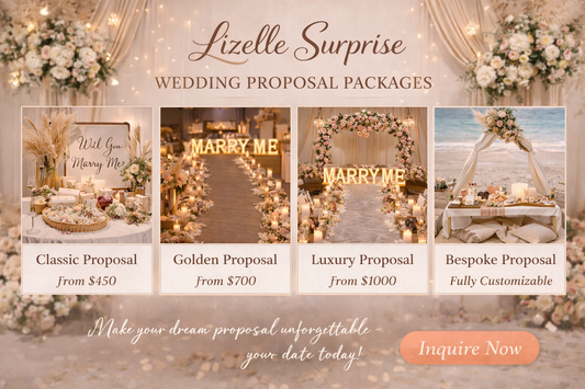 💍 Wedding Proposal Packages